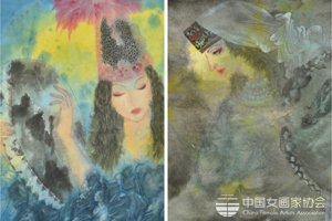 褚晓莉 梦龟兹系列作品
